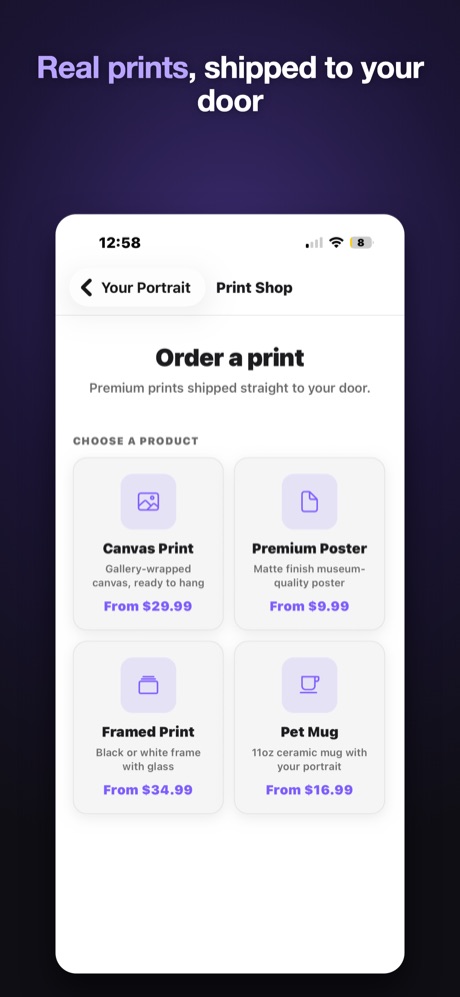 SplootPrint — Real prints, shipped to your door